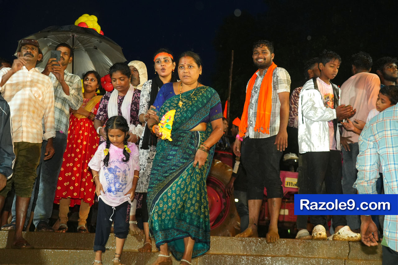 Razole Taluka Ganesh Nimajjanam
